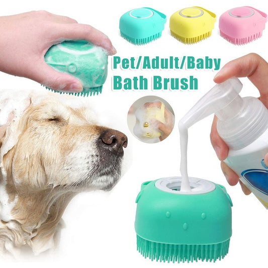 Pet Massage Bath Brush